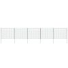 Garden Fence Set 30.5"x25.2" Green