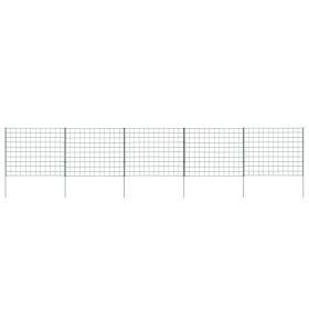 Garden Fence Set 30.5"x25.2" Green