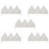 Garden Trellis Fences 5 pcs 66.9"x41.3" Willow