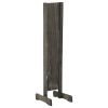Garden Trellis Fence Gray 47.2"x35.4" Solid Firwood