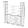 Gabion Basket U-Shape Galvanized Steel 63"x7.9"x59.1"
