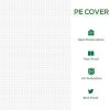 6' x 3' x 3' Portable Mini Greenhouse;  Outdoor Garden with Large Zipper Doors and Water/UV PE Cover;  White