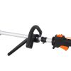 4 in 1 Multi-Functional Trimming Tool; 52CC 2-Cycle Garden Tool System with Gas Pole Saw; Hedge Trimmer; Grass Trimmer; and Brush Cutter EPA Compliant