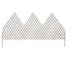 Garden Trellis Fences 5 pcs 66.9"x41.3" Willow