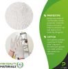 PUREVACY Cotton String Knit Gloves with Elastic Knit Wrist for Men & Women. Hand Protection for Warehouse; Gardening; BBQ