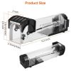2Pcs Humane Live Mouse Trap Reusable Rat Rodent Trap Catch Release Cage Safe for Family Children Pets Easy Setup