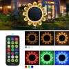 Solar LED Sunflower Light