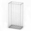 Gabion Basket with Lids Galvanized Wire 39.4"x19.7"x11.8"