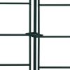 Arched Garden Fence Set 30.5"x30.9" Green