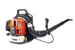 52cc gasoline backpack  leaf blower 2 cycle engine gas powered with nozzle extension fow lawn care