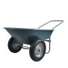 Two wheeled trolley for green garden 15 inch pneumatic wheel WB1001GN