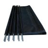 4x12 Ft Outdoor Pool Fence With Section Kit,Removable Mesh Barrier,For Inground Pools,Garden And Patio XH