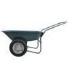 Two wheeled trolley for green garden 15 inch pneumatic wheel WB1001GN
