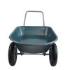Two wheeled trolley for green garden 15 inch pneumatic wheel WB1001GN