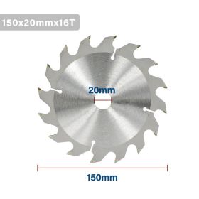 General Hard And Soft Multifunctional Circular Saw Blade (Option: 150x20x16T)