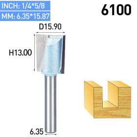 Pcb Milling Cutter Clear Bottom Cutter Straight Drill Cutter (Option: B)