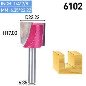 Pcb Milling Cutter Clear Bottom Cutter Straight Drill Cutter (Option: C)