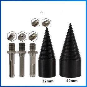 Household Wood Splitting Drill Bit Wood Splitting Artifact (Option: C)