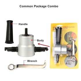 Double-head Metal Sheet Cutters, Cutting Machines, Saws, Iron Cutting Tools, Electric Punching Shears (Color: Silver)