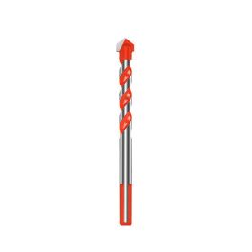 Overlord Drill Multifunctional Drilling Drill Wholesale Ceramic Tile Concrete Brick Wall Glass Triangle Drill Cemented Carbide Ceramic Drill (Option: Orange-6mm)