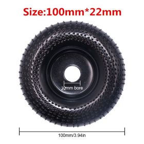 Hard Round Grinding Wheels For Angle Grinders (Option: B3PCS)