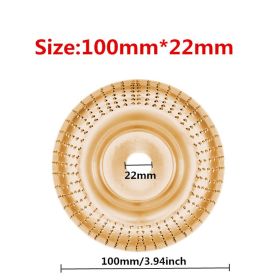 Hard Round Grinding Wheels For Angle Grinders (Option: D3PCS)
