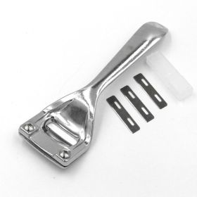 Leather Paring Knife, Trimming, Hemming And Sewing Tool (Color: Silver)