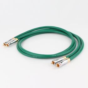 Audiophile Grade 4 Core Copper Silver-plated CD Decoder Amplifier (Option: Budweiser RCA set net-1.5M)
