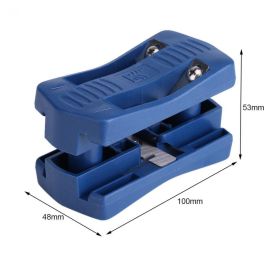 Woodworking Manual Edge Banding Planer PVC Straight Edge Trimmer (Option: Flat head)