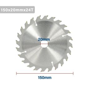 General Hard And Soft Multifunctional Circular Saw Blade (Option: 150x20x24T)