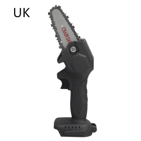 4 Inch Mini Saw Cordless Electric Chain Saw Single Hand Saw (Option: UK-7 Style)