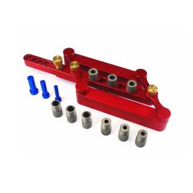 Woodworking punch locator (Color: Red)