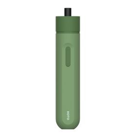 Rechargeable Wireless Portable Lithium Battery Screwdriver For Household Use (Option: Green-USB)