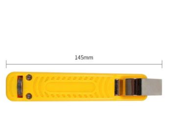 LY25-1 Adjustable Insulated Round Wire Stripper PVC Electrician's Knife (Option: 2style)