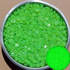100pcs/bag Glow In The Dark Stones, Glow Rocks Decor Pebbles Stones For Fish Tank, Aquarium Decoration Suitable For All Kinds Of Landscaping (Color: Green)