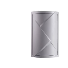 Nailless Multi-function Rotating Punch-Free Firm Shower Corner Shelf (Option: Grey 42x19cm)