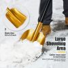 Home Multi Functions Adjustable Aluminum Snow Shovel With Anti-Skid Handle