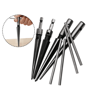 Round Shank Hex Shank Taper Reamer Woodworking Chamferer (Option: Suit)